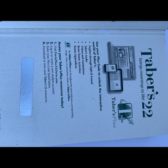 Tabers  Medical Cyclopedic Dictionary - Picture 4 of 5